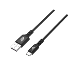 TB AKTBXKUCMISI20B USB-A apa - USB-C apa 2.0 Adat és töltőkábel - Fekete (2m) (AKTBXKUCMISI20B) kábel és adapter