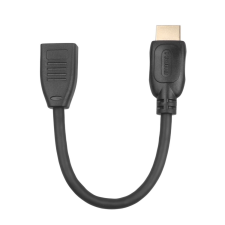 TB Touch HDMI - HDMI 2.0 Kábel 0.15m - Fekete (AKTBXVH1F20G15B) kábel és adapter
