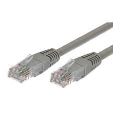 TB UTP CAT5e Patch kábel 3m Szürke (AKTBXKS5UTP300G) kábel és adapter