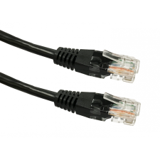 TB UTP Cat6 Patch kábel 2m - Fekete (10db) (AKTBXKS6U200B10) kábel és adapter