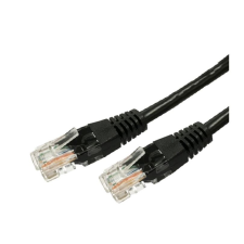 TB UTP CAT6a Patch kábel 3m - Fekete (10db) (AKTBXKS6A300B10) kábel és adapter