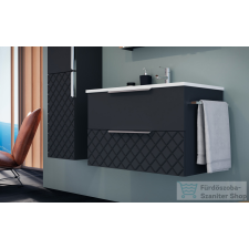 Tboss Quarto 80 AM alsószekrény két fiókos, mosdóval, 49023240938 fürdőszoba bútor