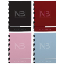 TC Notebook 3 A4 120 lapos osztott (2x40 vonal+1x40 kockás) spirálfüzet füzet
