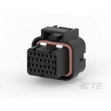 TE Connectivity Hüvelyház kábel 3-1437290-7 20 db tubus (3-1437290-7) villanyszerelés