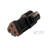 TE Connectivity Stift ház kábel DT Pólusok száma 3 DT04-3P-CE03 1 db (DT04-3P-CE03)