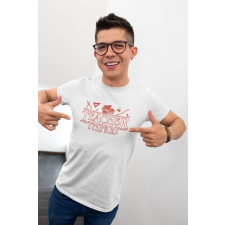  Teacher Things fehér póló egyedi ajándék
