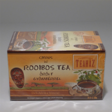  Teaház rooibos tea gyömbéres citrusos ízű citromfűvel 20x1,5 g tea