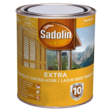  TEAK 3 - SADOLIN EXTRA SELYEMFÉNYŰ VASTAGLAZÚR - OLDÓSZERES favédőszer és lazúr