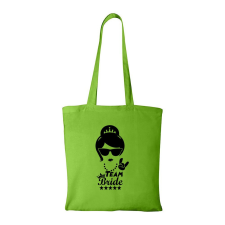 Team Bride - Bevásárló táska Zöld egyedi ajándék