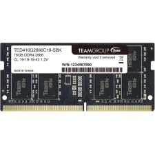 Team Group 16GB Elite Notebook DDR4 2666MHz CL19 TED416G2666C19-S01 memória (ram)