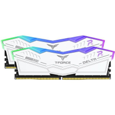 Team Group 32GB 5600MHz DDR5 RAM Team Group T-Force Delta RGB White CL36 (2x16GB) (FF4D532G5600HC36BDC0) memória (ram)