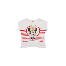 TEAM HEROES Rövid ujjú pólók T-SHIRT MINNIE Fehér 6 éves