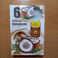 Teamécses / illatmécses "Kókusz" 6 db/cs. gyertya
