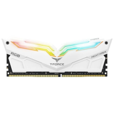 Teamgroup 16GB DDR4 3600MHz Kit(2x8GB) Night Hawk RGB White memória (ram)