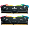 Teamgroup 32GB / 7800 T-Force Delta RGB DDR5 RAM KIT (2x16GB) - Fekete (FF3D532G7800HC38DDC0)