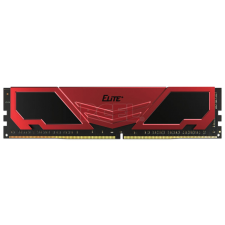 Teamgroup 4GB /2666 Elite Plus DDR4 RAM - Fekete/Piros memória (ram)