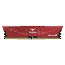 Teamgroup DIMM memória 8GB DDR4 3200MHz Vulcan Z piros (TLZRD48G3200HC16F01) memória (ram)