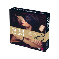 Tease & Please Master & Slave - Kötözős játék szett (barna-fekete) bilincs, kötöző