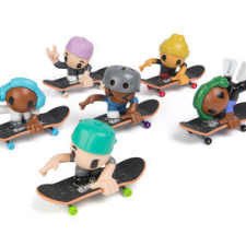 Tech Deck - Gördeszka figurával játékfigura