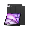 Tech-Protect Apple iPad Air 13 (2024) tablet tok (SmartCase) on/off funkcióval, Apple Pencil tartóval - Tech-Protect - fekete (ECO csomagolás)