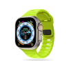 Tech-Protect Apple Watch 4/5/6/7/8/SE/Ultra (42/44/45/49mm) Tech-Protect Iconband Line szíj- sárga/lime