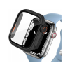 Tech-Protect Apple Watch 7/8 (45mm) Tech-Protect Defense360 tok és üvegfólia fekete/narancs