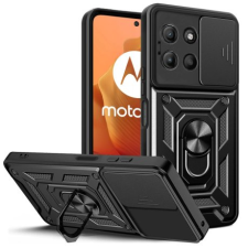 Tech-Protect Camshield tok Motorola Moto G15, fekete tok és táska