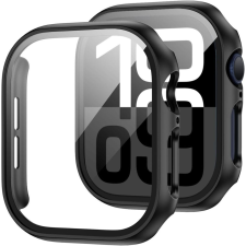 Tech-Protect Defense360 Apple Watch 11 / Watch 10 42mm ütésálló tok kijelzővédelemmel, fekete okosóra kellék