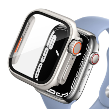 Tech-Protect Defense360 Apple Watch 7/8 45mm Titanium/orange okosóra kellék