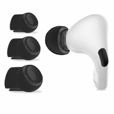Tech-Protect Ear Tips 3-Csomag Apple Airpods Pro 1 2 Fekete fülhallgató, fejhallgató tok