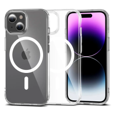 Tech-Protect flexair hibrid mágneses iPhone 15 átlátszó tok tok és táska