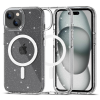 Tech-Protect FLEXAIR HYBRID MAGSAFE iPhone 15 készülékhez tok GLITTER CLEAR
