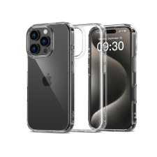 Tech-Protect FlexAir Hybrid szilikon tok - Apple iPhone 16 Pro - átlátszó tok és táska