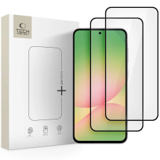 Tech-Protect Glass Fit+ Samsung Galaxy A36 / A56 kijelzővédő üvegfólia, fekete (2db) mobiltelefon kellék