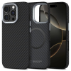 Tech-Protect ION CARBON MAGSAFE iPhone 16 Pro készülékhez tok fekete/ezüst