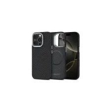 Tech-Protect Ion Carbon MagSafe tok iPhone 16 Pro Max, fekete/ezüst tok és táska