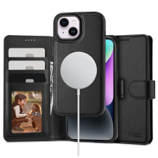 Tech-Protect iPhone 15 készülékhez MagSafe pénztárcás tok fekete tok és táska