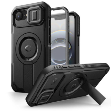 Tech-Protect Kevlar MagSafe tok iPhone 16e, fekete tok és táska