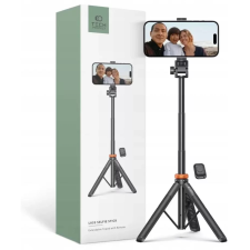 Tech-Protect L03S Vezeték nélküli Selfie bot Tripod Fekete tripod