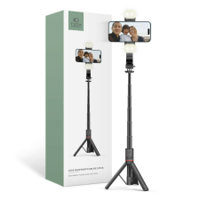 Tech-Protect L05s Wireless Selfie Stick Tripod & Led Light Black tok és táska