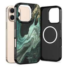 Tech-Protect lamano magsafe iPhone 16 Pro Max védőtok verde aura tok és táska