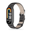 Tech-Protect Leatherfit Xiaomi Smart Band 8/8 NFC Black