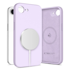 Tech-Protect Liquid Silicone MagSafe iPhone 16E készülékhez tok malva tok és táska