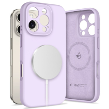 Tech-Protect Liquid Silicone MagSafe tok iPhone 16 Pro Max, lila tok és táska