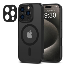 Tech-Protect MAGCAM MAGSAFE kameravédős fekete tok Apple iPhone 16 Pro készülékhez tok és táska