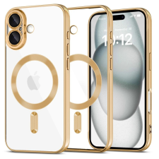 Tech-Protect MAGFLEX MAGSAFE IPHONE 16 tok készülékhez fényes arany tok és táska