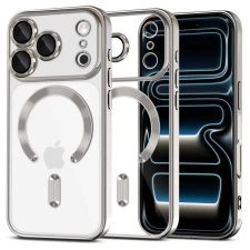 Tech-Protect MAGFLEX MAGSAFE iPhone 17 Pro tok készülékhez, fényes ezüst tok és táska