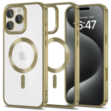 Tech-Protect MagFlex MagSafe tok iPhone 16 Pro Max, arany tok és táska