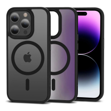 Tech-Protect MAGMAT MAGSAFE iPhone 15 Pro Max készülékhez tok matt fekete tok és táska