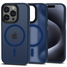 Tech-Protect Magmat Magsafe iPhone 15 Pro Max Matte Navy tok és táska